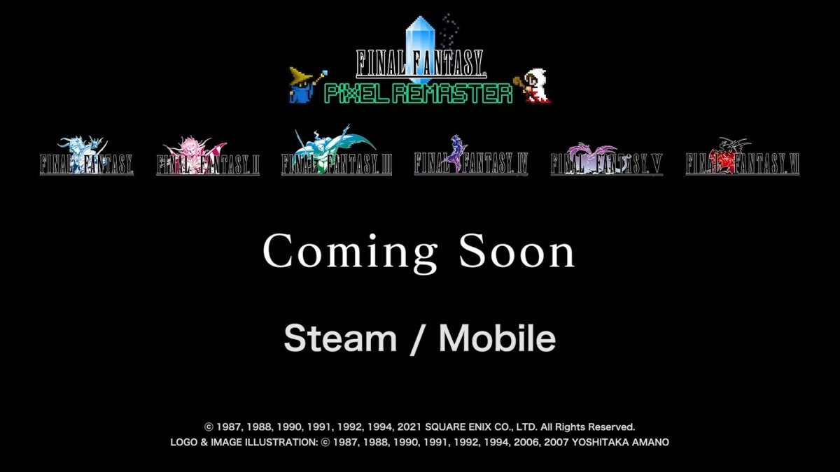 Final Fantasy Pixel Remaster Collection duyuruldu
