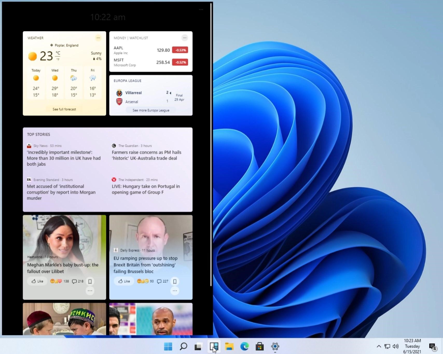 Windows 11 ekran görüntüleriyle karşınızda