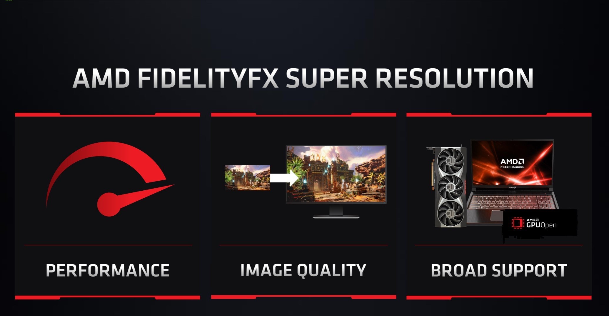 FidelityFX Super Resolution'un destekleneceği oyunlar