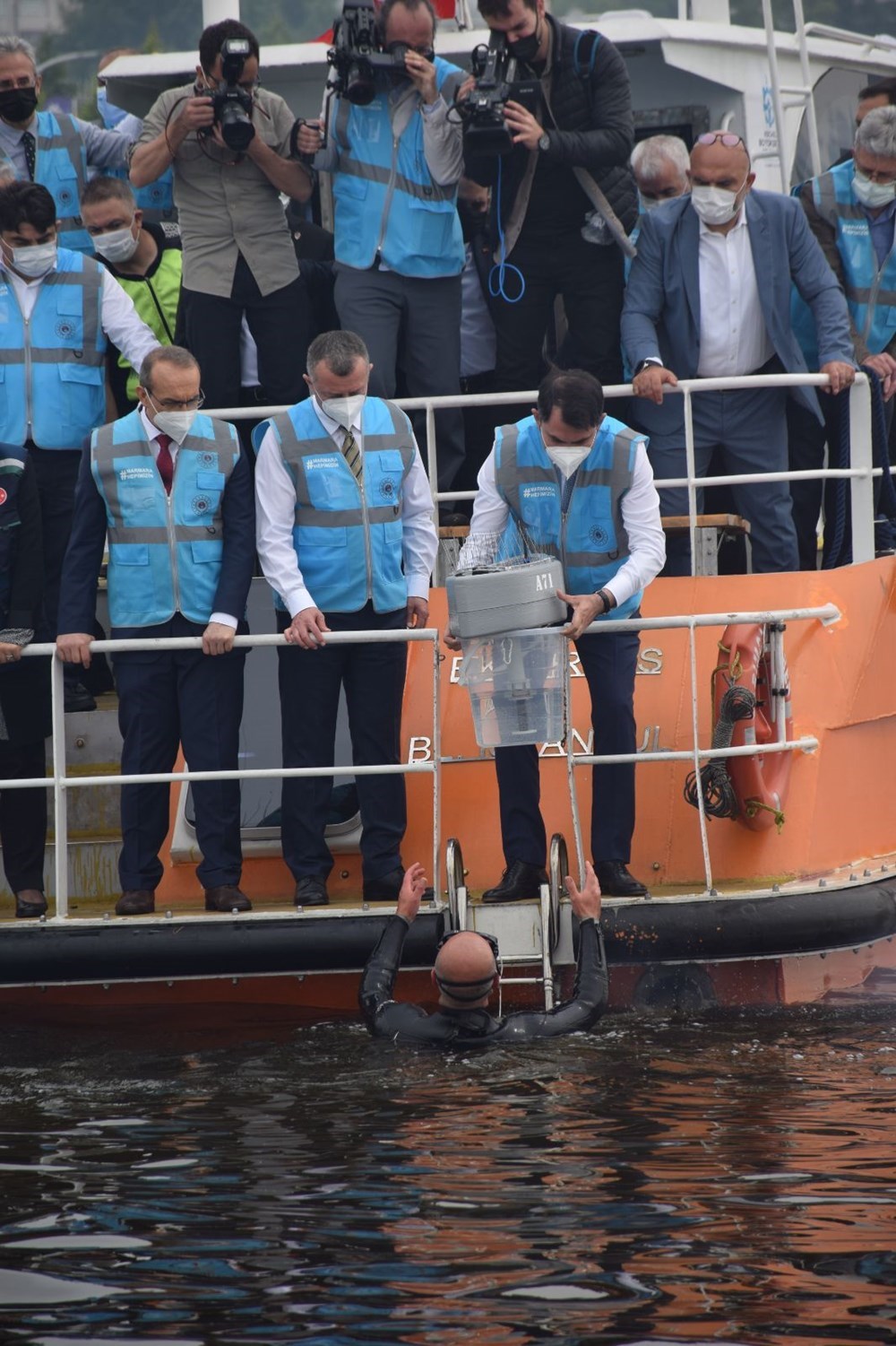 Marmara Denizi'nde pilot çalışma 