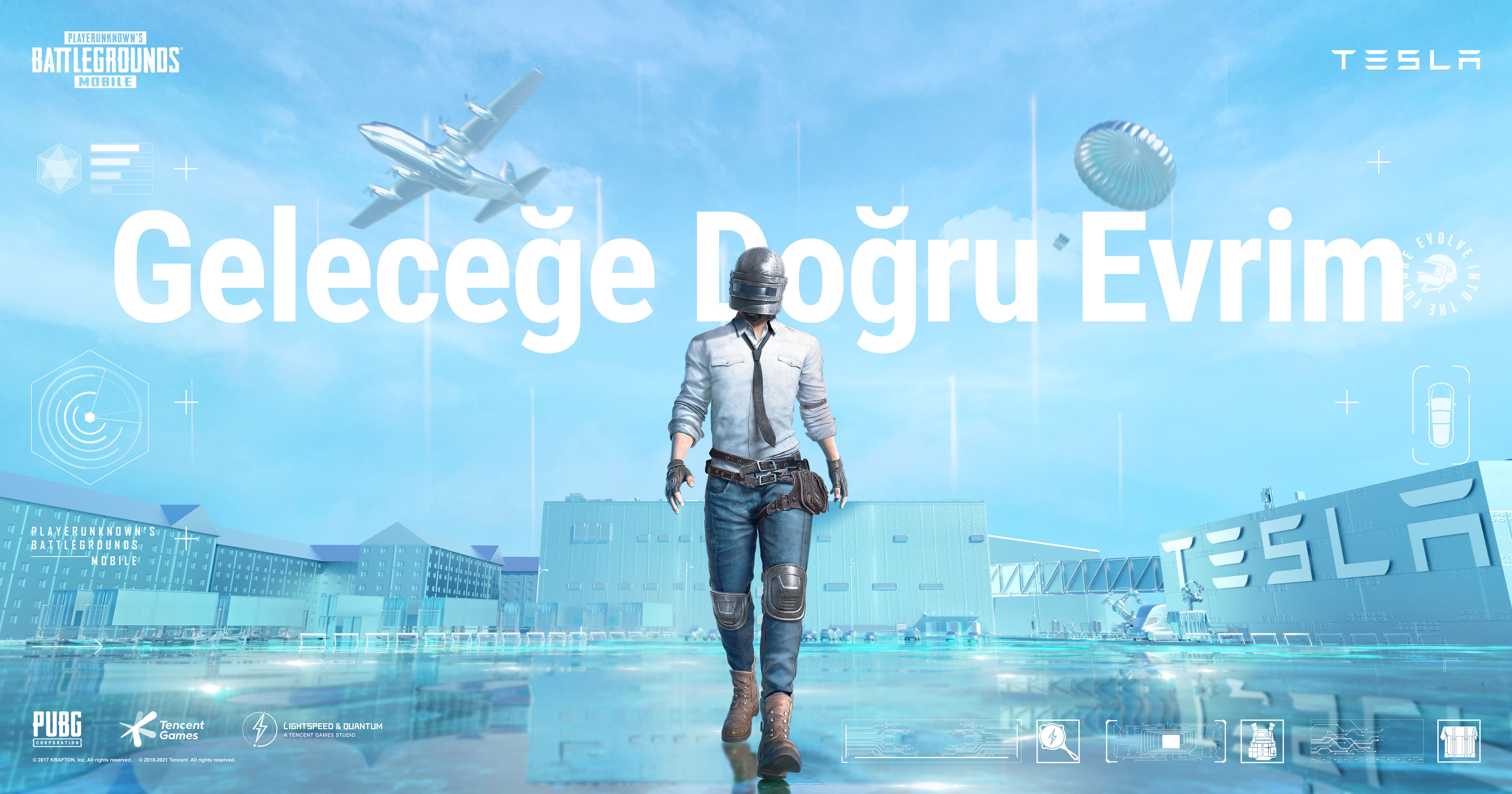 PUBG Mobile'dan Tesla iş birliği