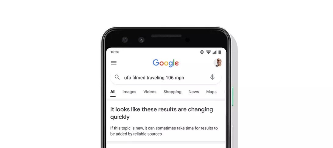 Google, arama sonuçları güvenilir değilse kullanıcıları uyaracak