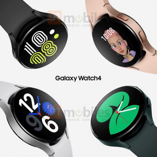 Samsung Galaxy Watch 4'ün resmi görselleri ortaya çıktı