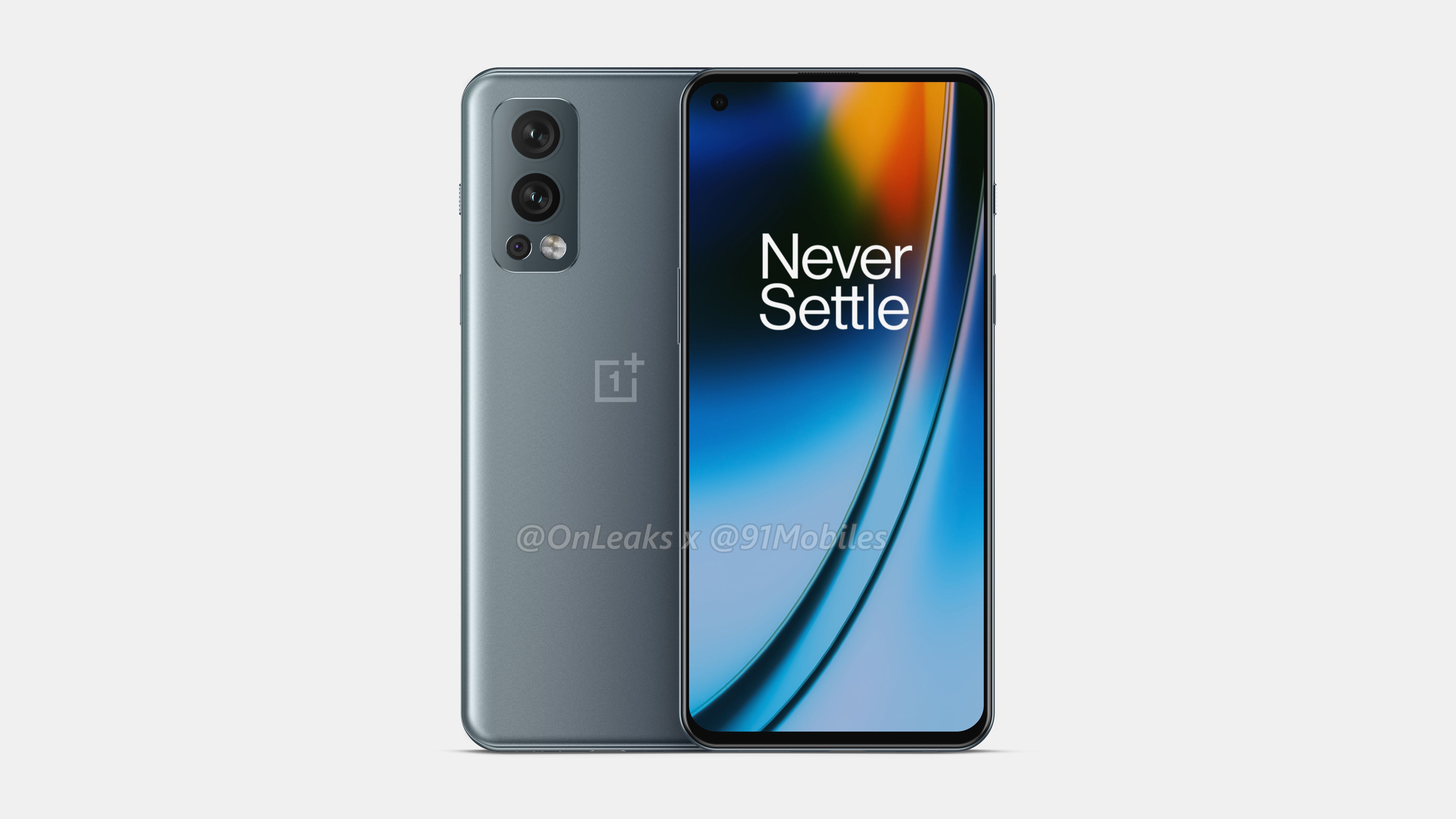 OnePlus Nord 2'nin tasarımı ortaya çıktı