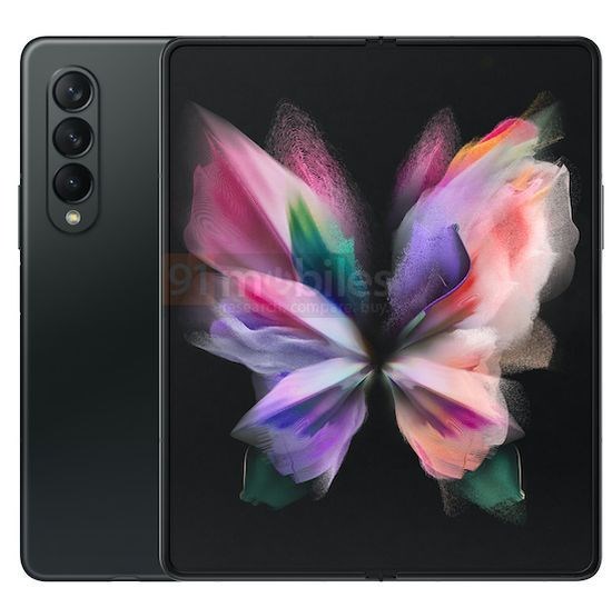 Galaxy Z Fold 3 tasarımı