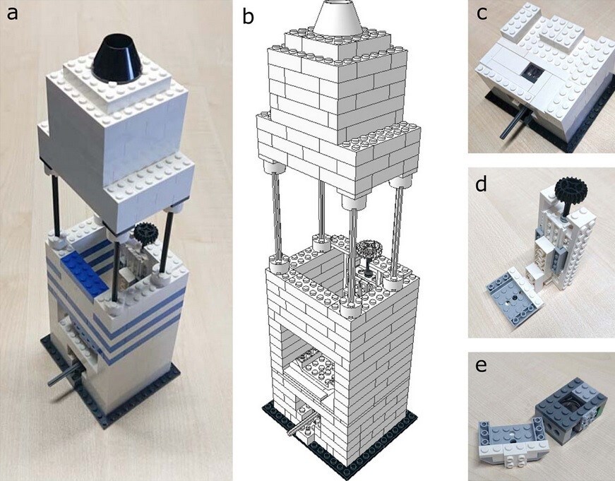 iPhone 5 ve LEGO parçalarından uygun fiyatlı mikroskop yapıldı