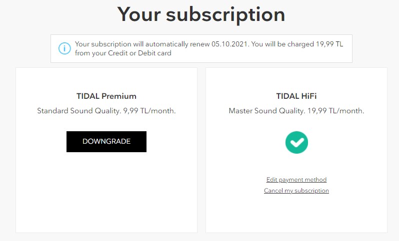 Tidal HiFi üyeliği 3 ay ücretsiz deneme nasıl yapılır?