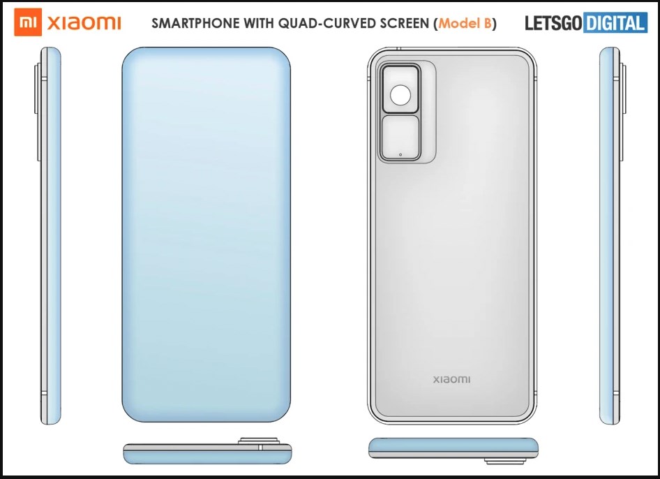 Xiaomi, tam kavis ekran patenti aldı