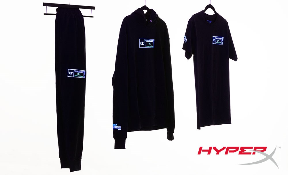 HyperX ve Champion Athleticwear kıyafet koleksiyonunu duyurdu
