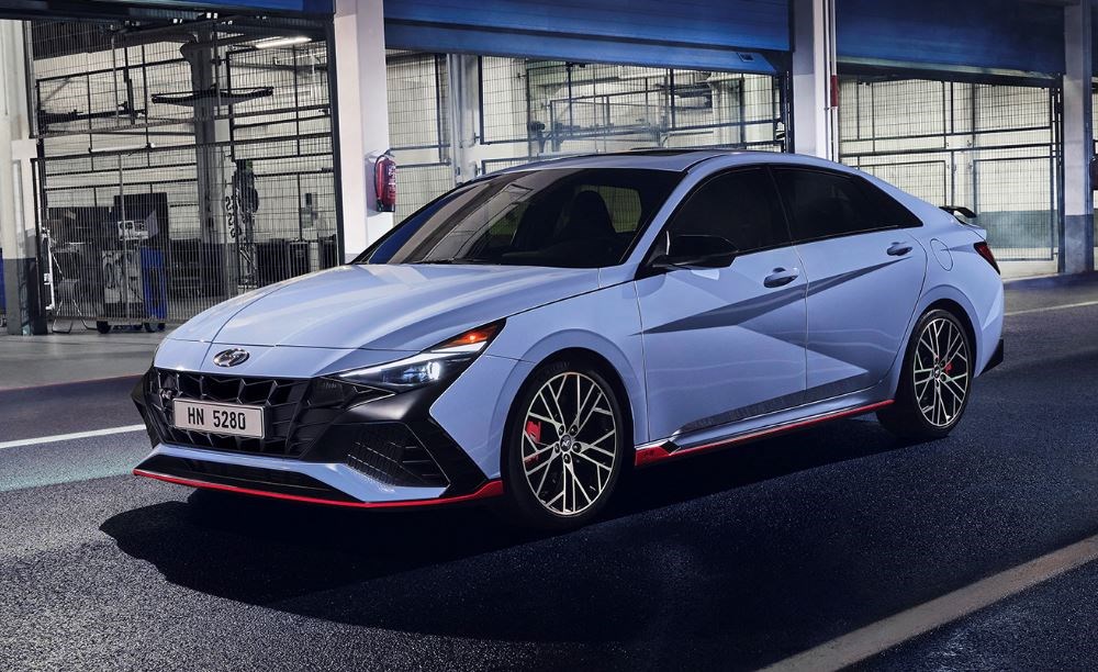 yeni 2022 hyundai elantra n ön tasarım