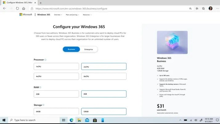 İşte Windows 365'in fiyatı!