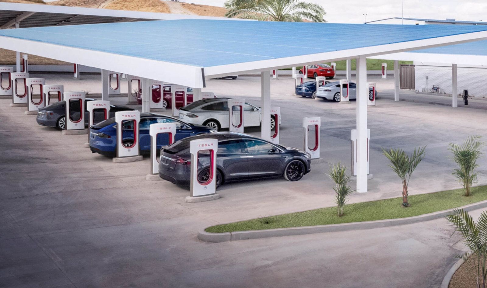 Tesla süper şarj istasyon ağını diğer araçlarla paylaşacak