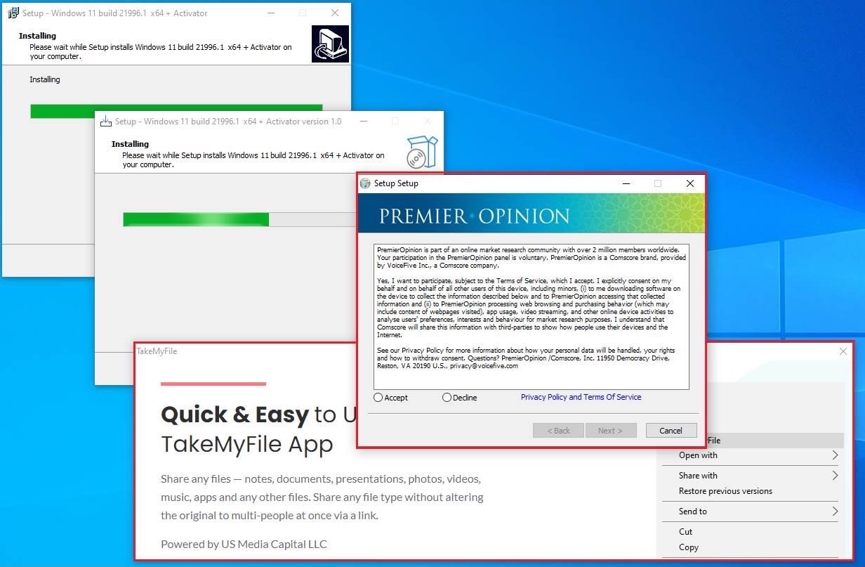 Sahte Windows 11 kurulum dosyası tehlike saçıyor