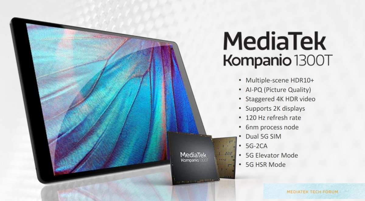 MediaTek Kompanio 1300T tabletlere geliyor
