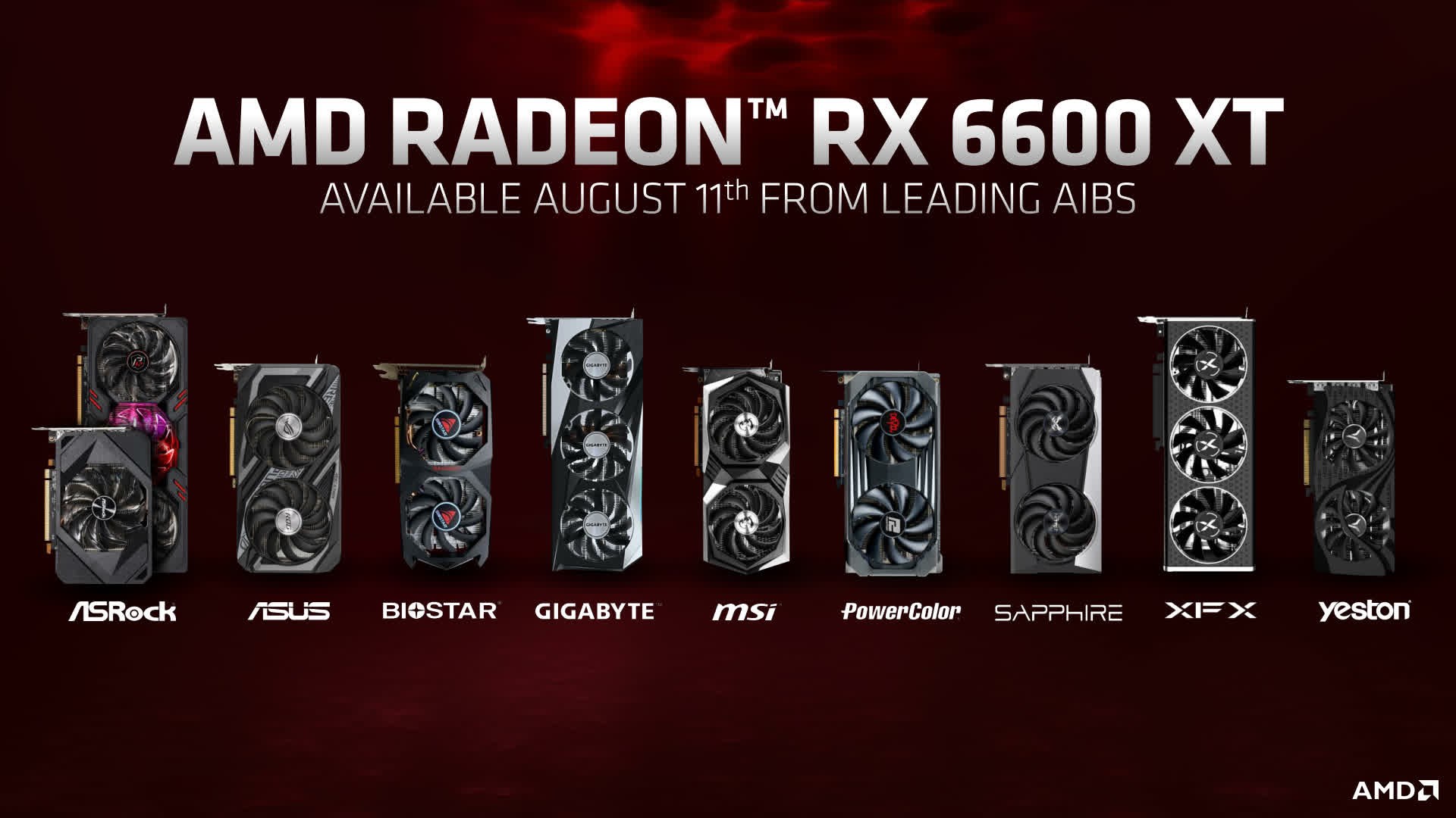AMD, 379 Dolar fiyatıyla RX 6600XT’yi duyurdu