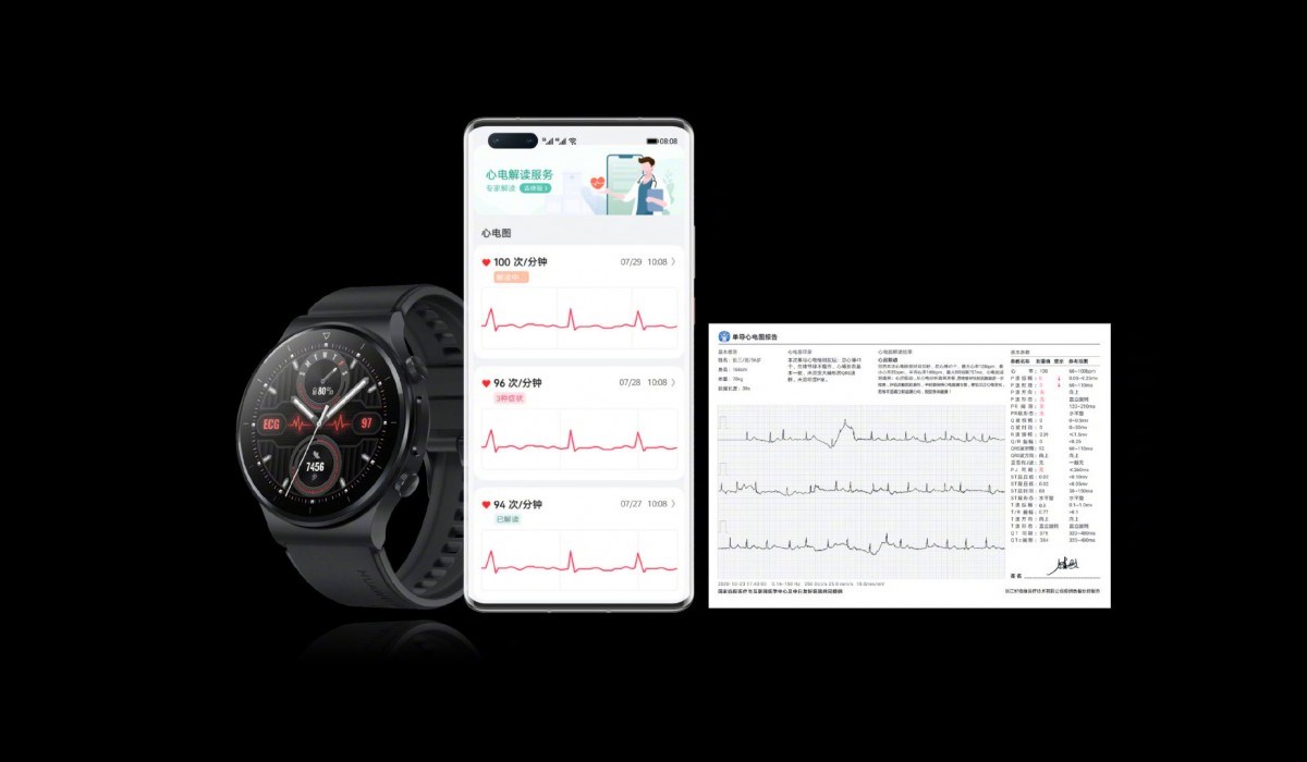 Huawei Watch GT 2 Pro ECG özellikleri
