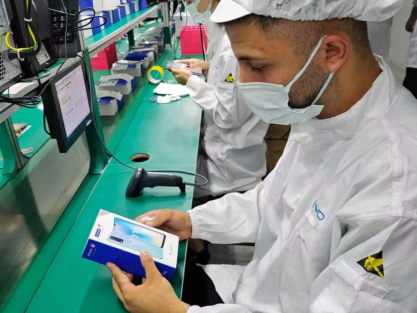 Vivo Türkiye fabrikası açıldı