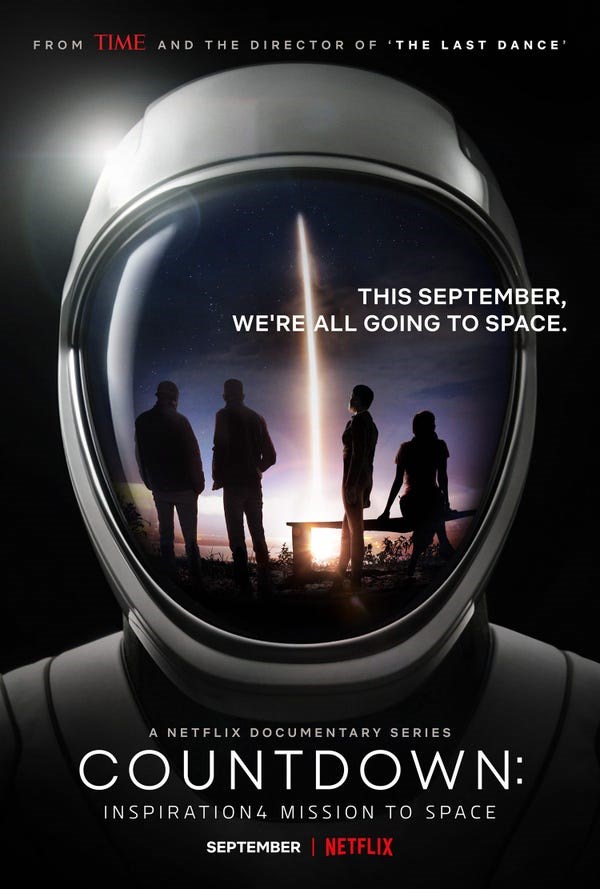 SpaceX'in ilk uzay turizmi görevi, Netflix dizisi oluyor