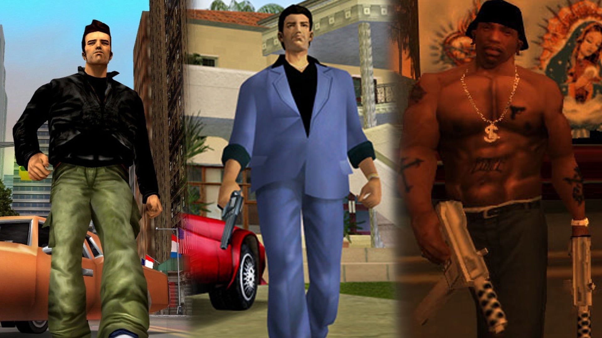 GTA 3, Vice City ve San Andreas'ın remaster versiyonu geliyor