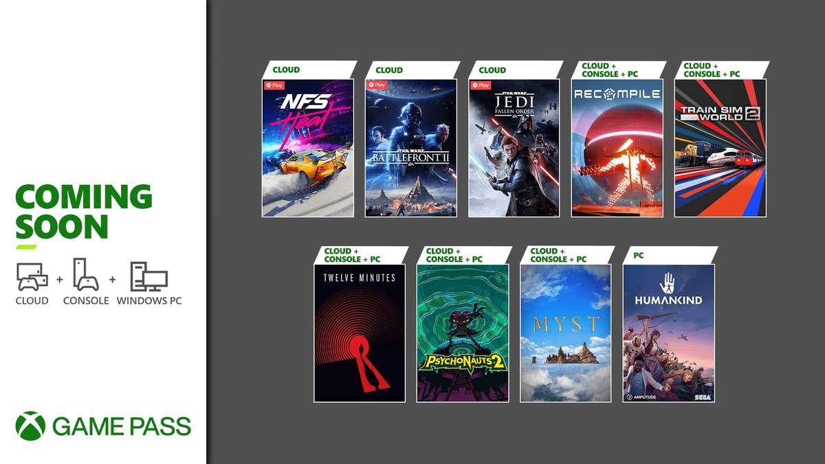Ağustos 2021'in 2. yarısında Xbox Game Pass'e eklenecek oyunlar