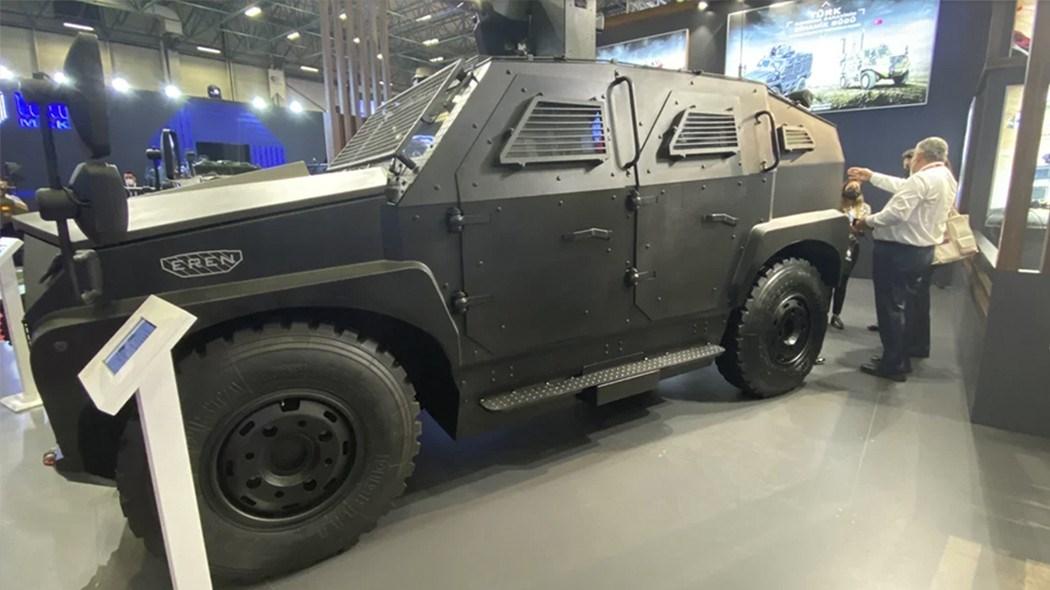 Katmerciler, IDEF 21'de Eren 4x4 zırhlı aracını tanıttı