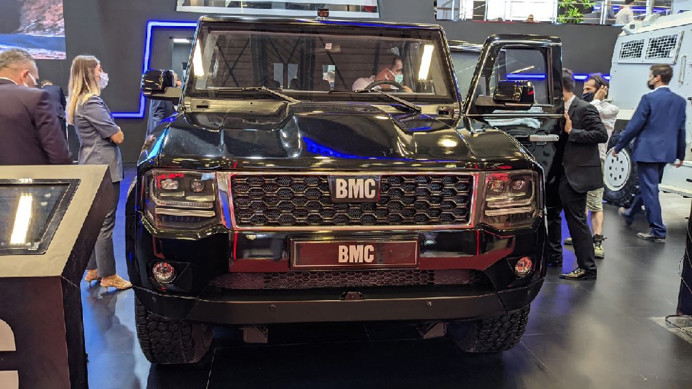 BMC, zırhlı SUV modeli Tulga'yı IDEF 21'de tanıttı
