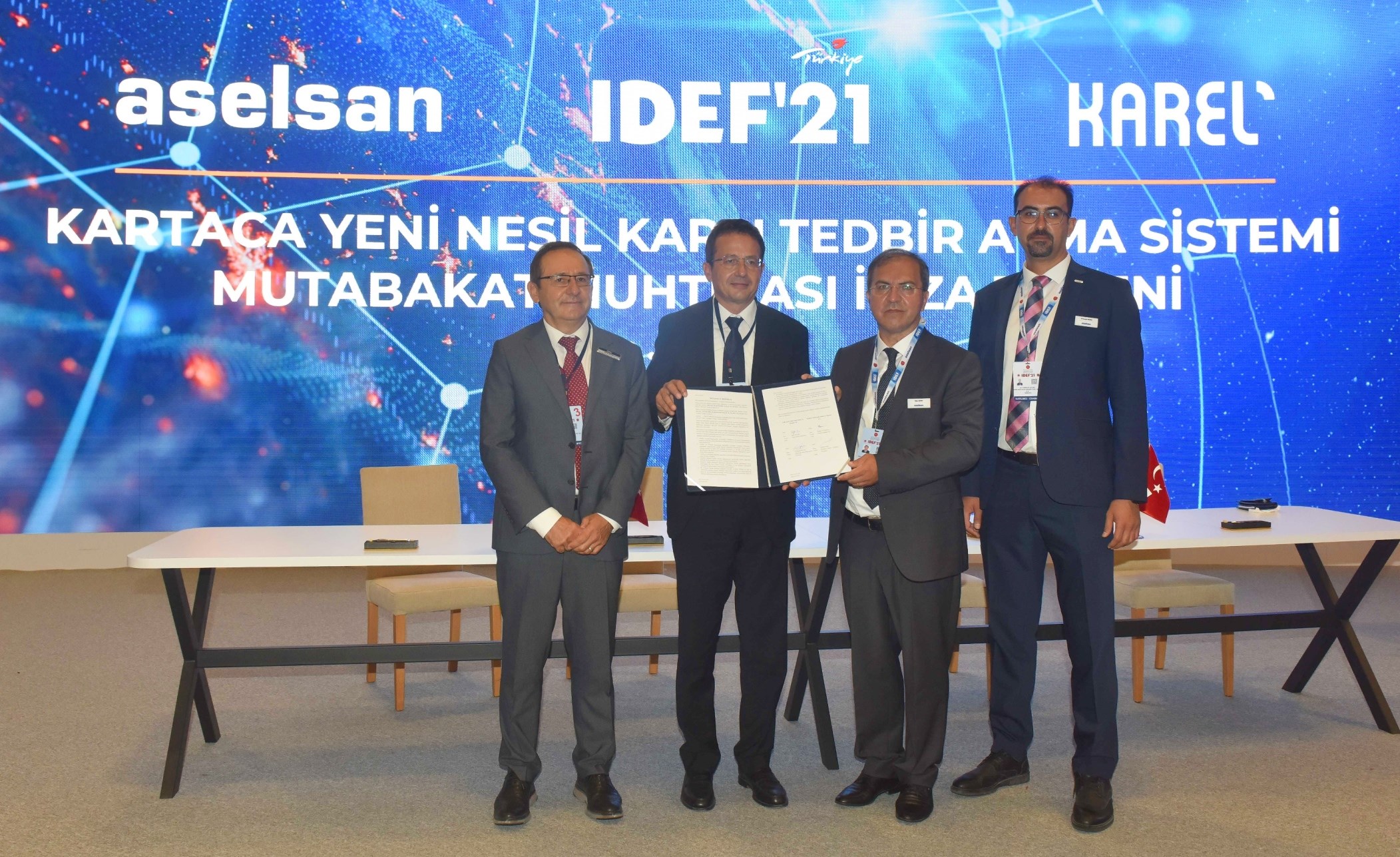 Karel, IDEF 2021’de Aselsan ve TEI ile sözleşme imzaladı