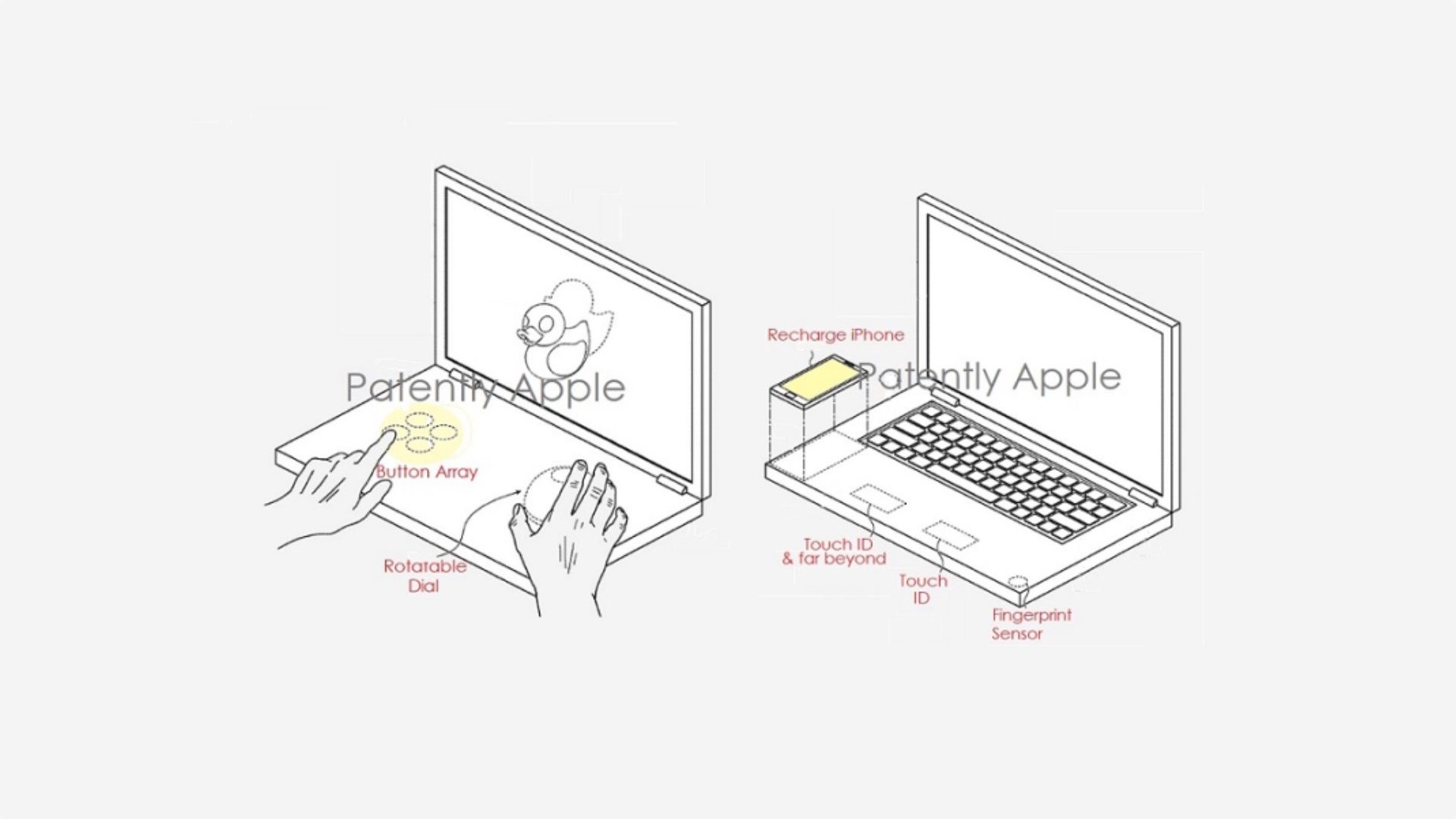 Apple, kablosuz şarj ve çift ekrana sahip MacBook patenti aldı