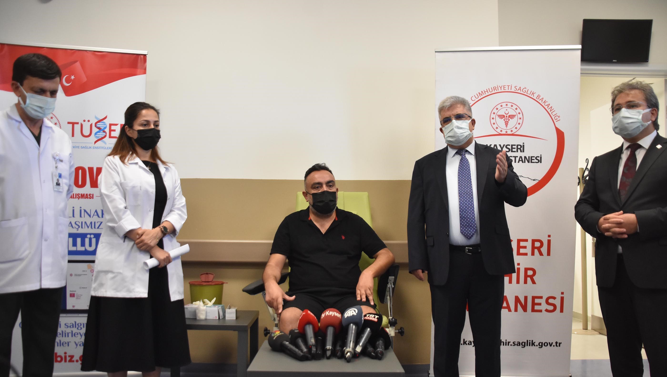 'Turkovac' yerli aşısının faz-3 çalışmaları Kayseri'de başladı