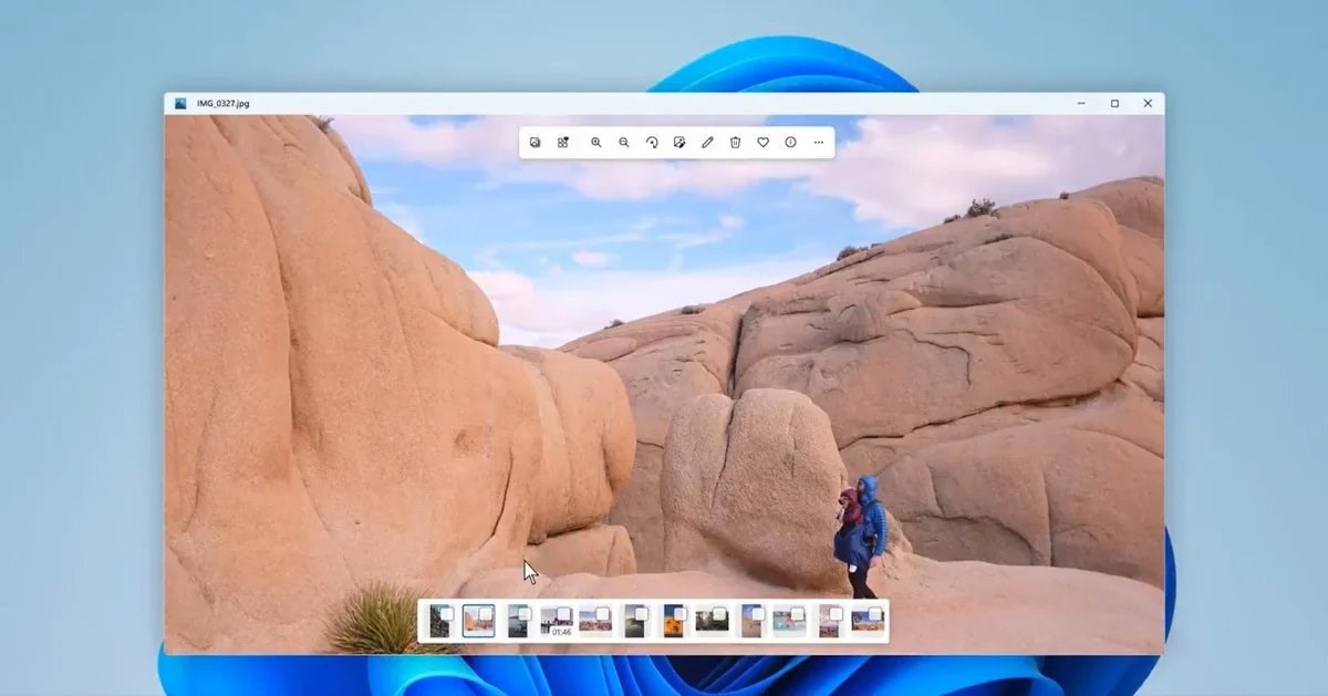 Windows 11'in yenilenmiş Fotoğraflar uygulaması ortaya çıktı