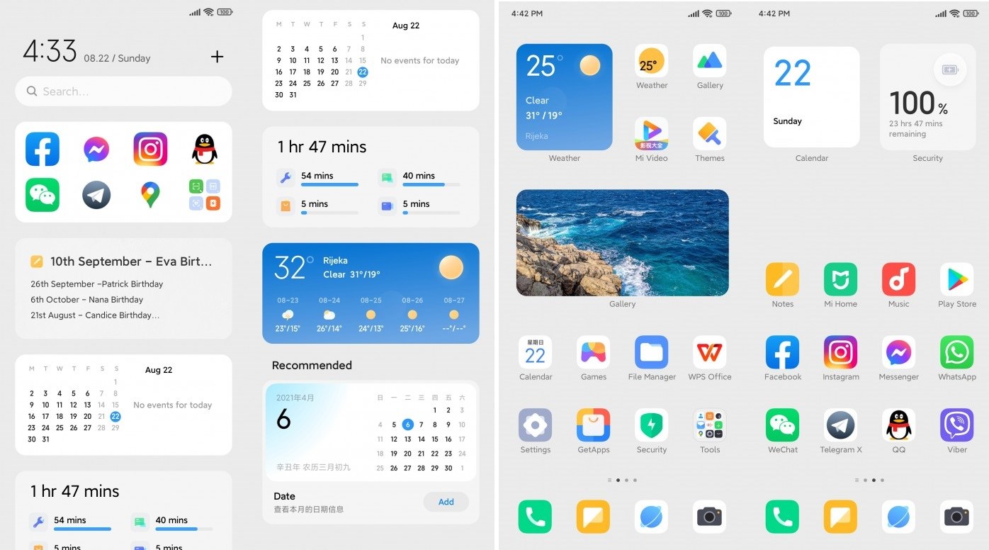 MIUI 13 ekran görüntüleri yayınlandı