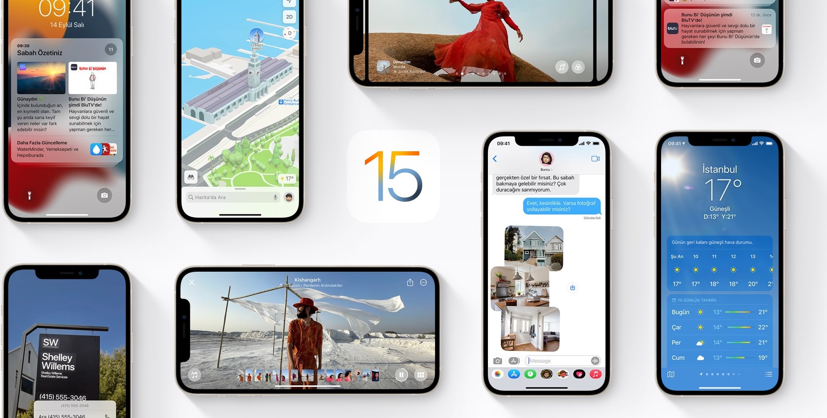 iOS 15 özellikleri