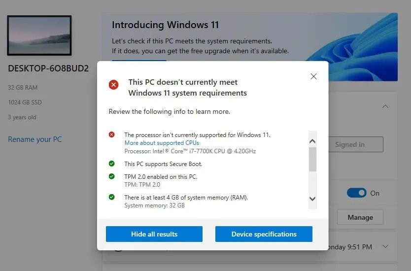 Eski PC'nize Windows 11 kurabileceksiniz: Ancak bir şartla