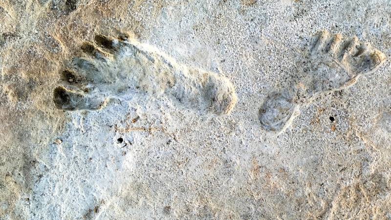 23.000 yıllık ayak izleri