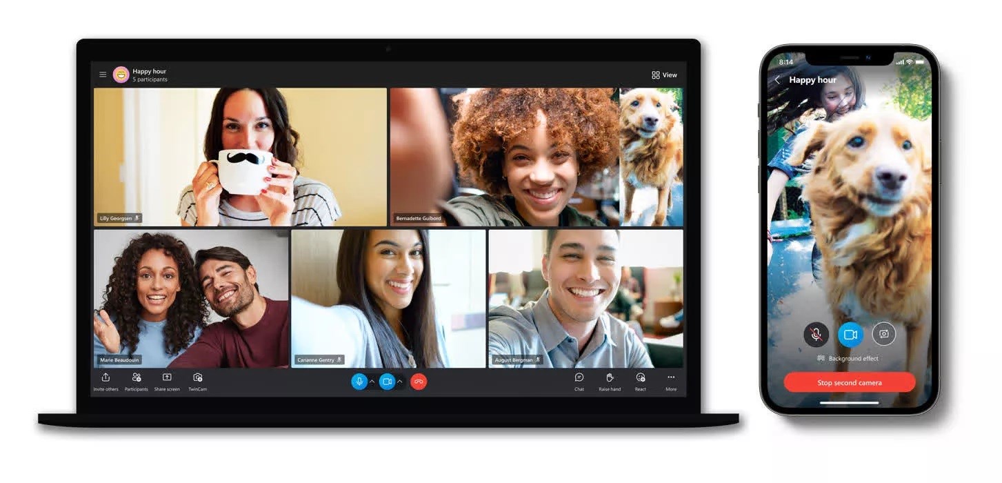 Skype'a yeni özellikler ve tasarım değişikliği geliyor