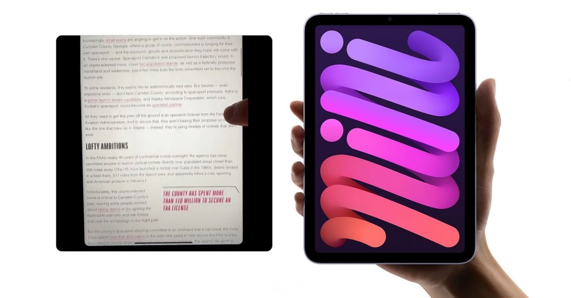 Apple, iPad mini 6'daki jöle etkisinin normal olduğunu açıkladı