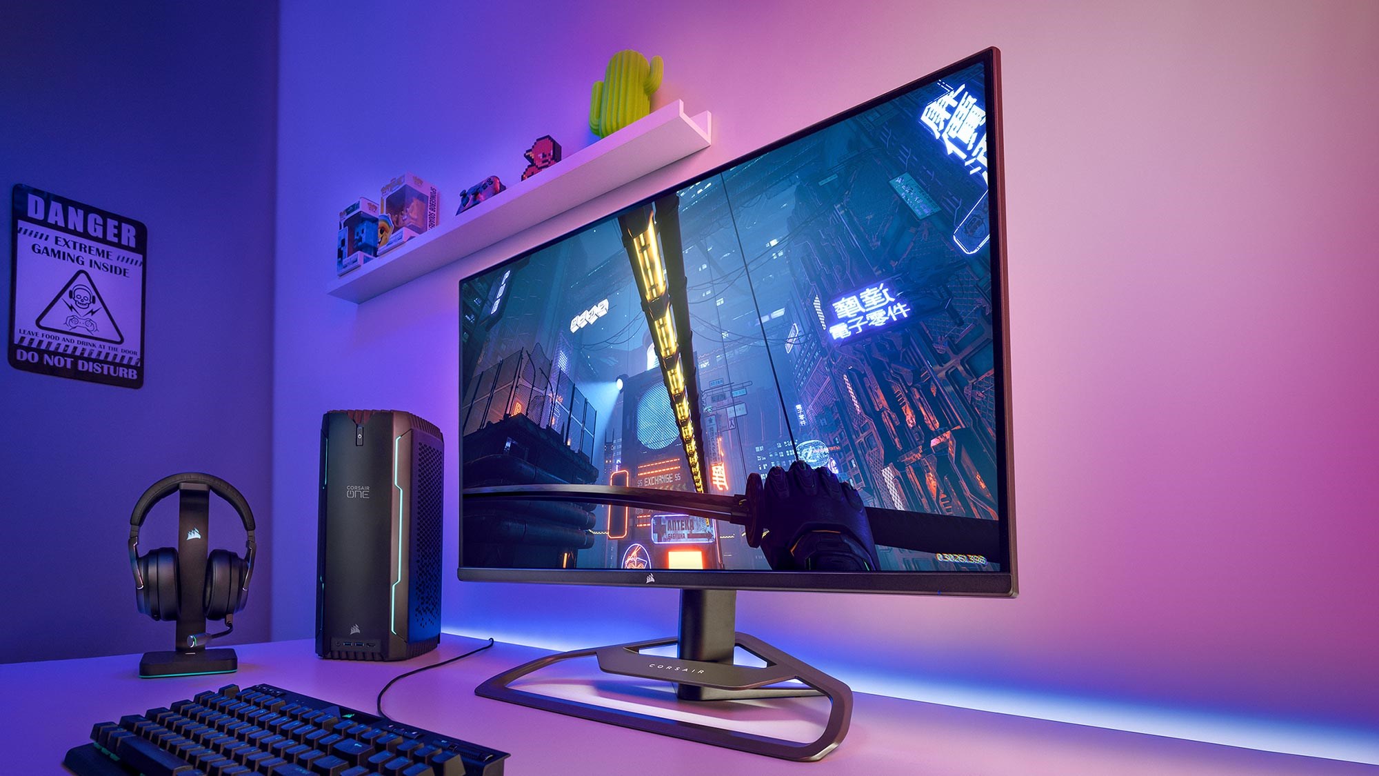 Corsair, Xenon oyuncu monitörünü piyasaya sürdü