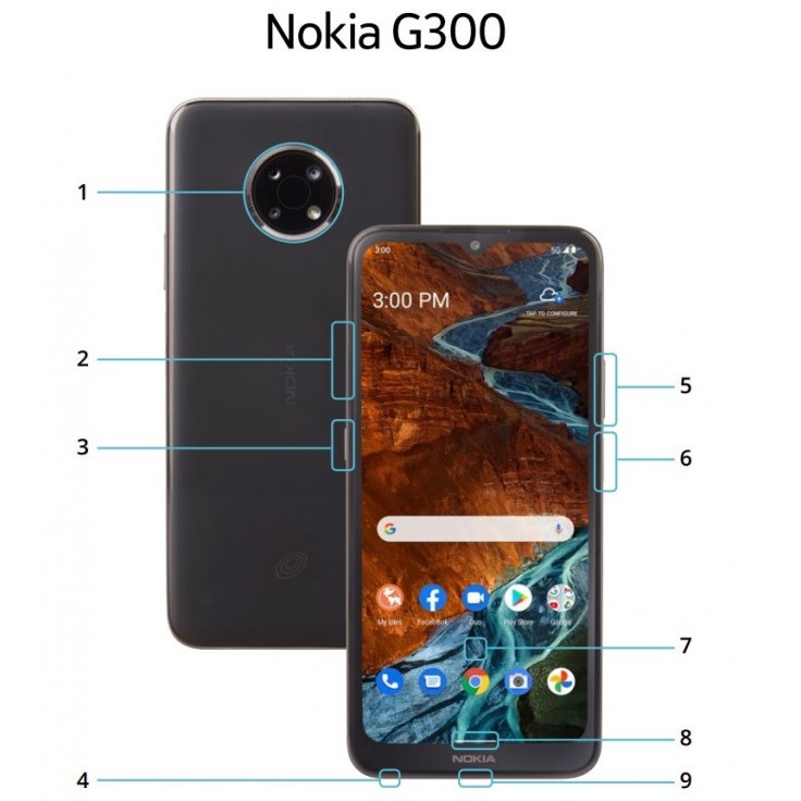 Nokia G300 5G'nin görüntüsü ve özellikleri ortaya çıktı
