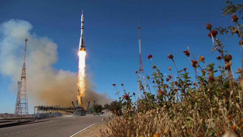 Soyuz MS-19'un fırlatılışı