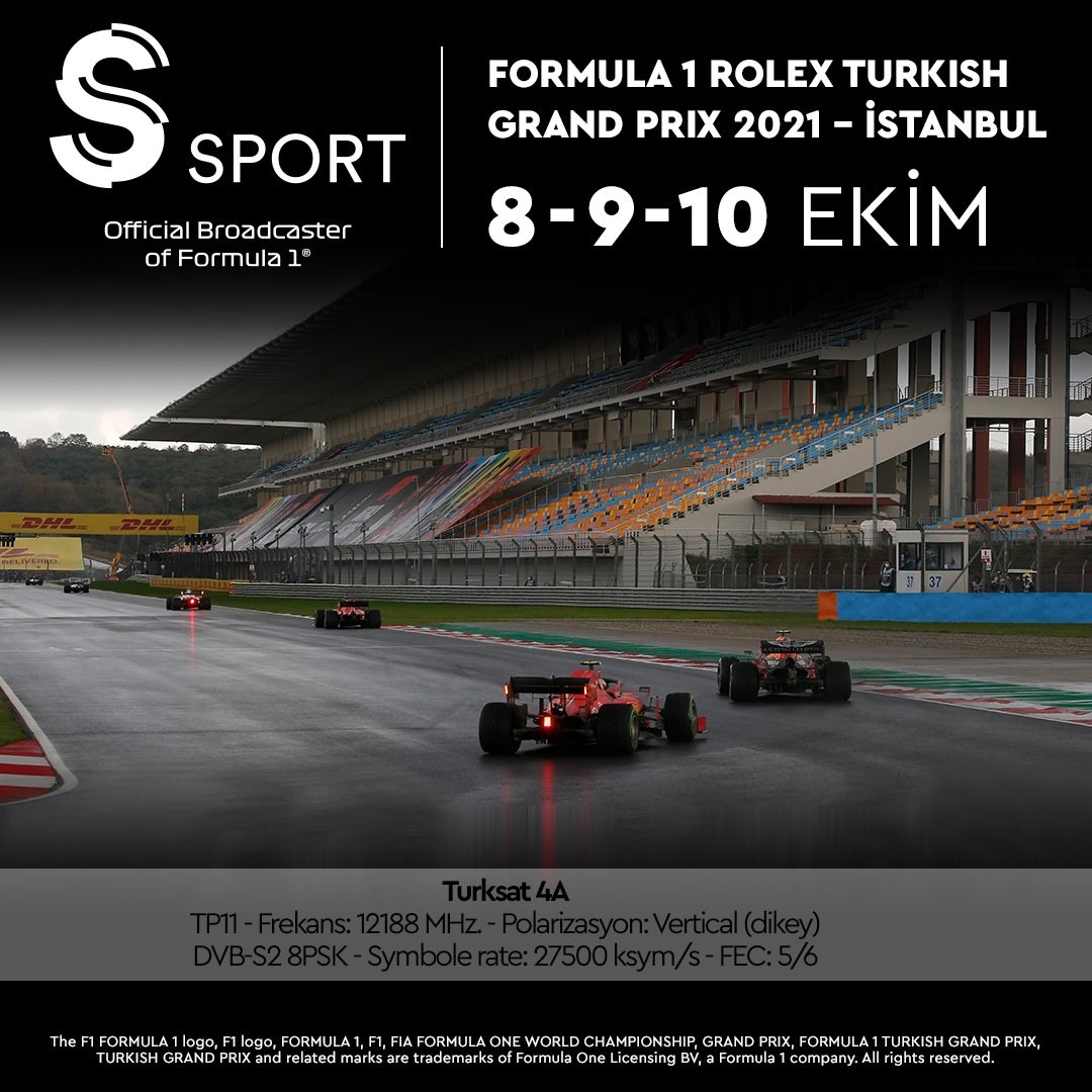 F1 Türkiye GP şifresiz olarak yayınlanacak