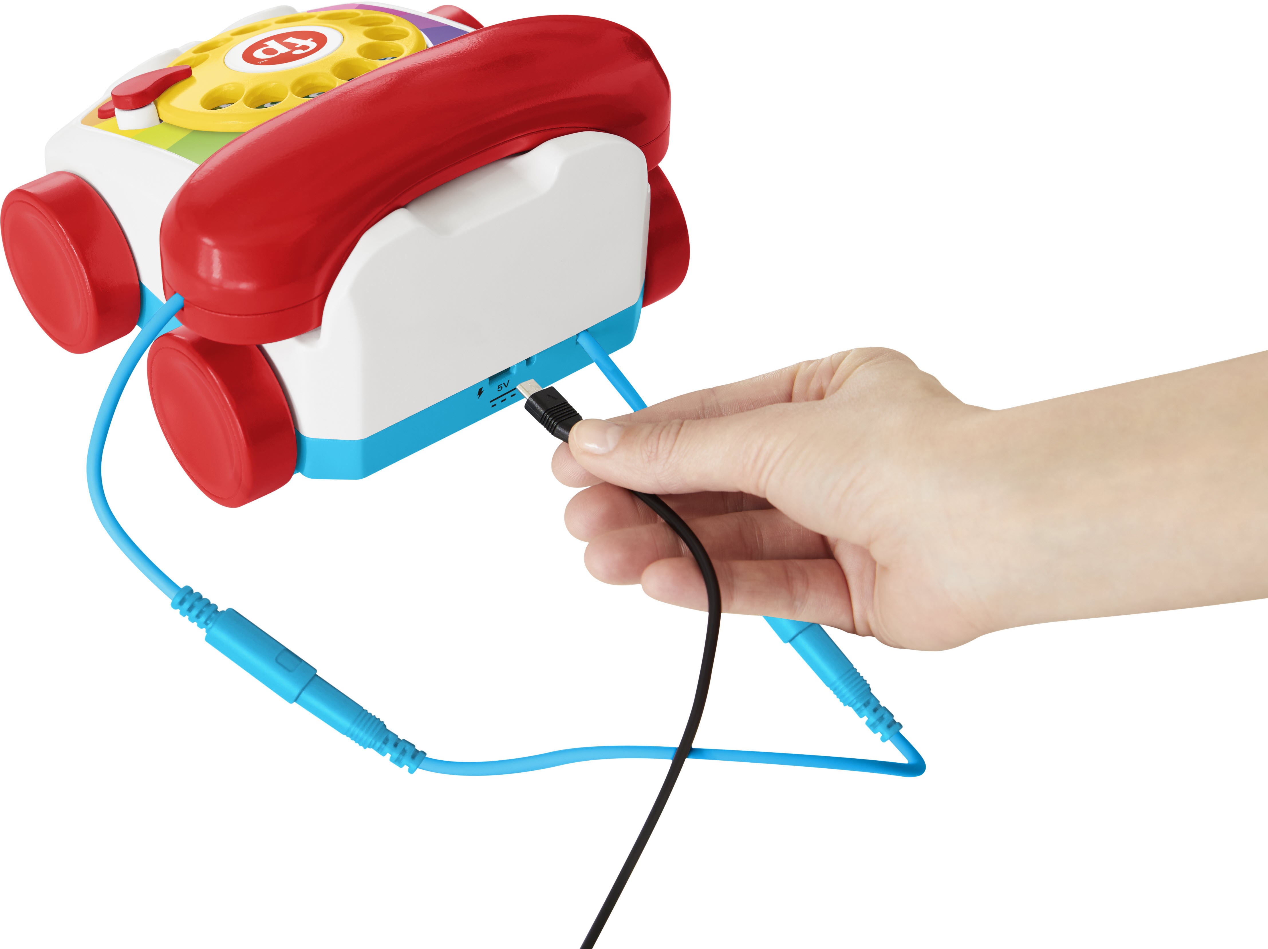 Fisher-Price'tan gerçek arama yapabilen oyuncak telefon