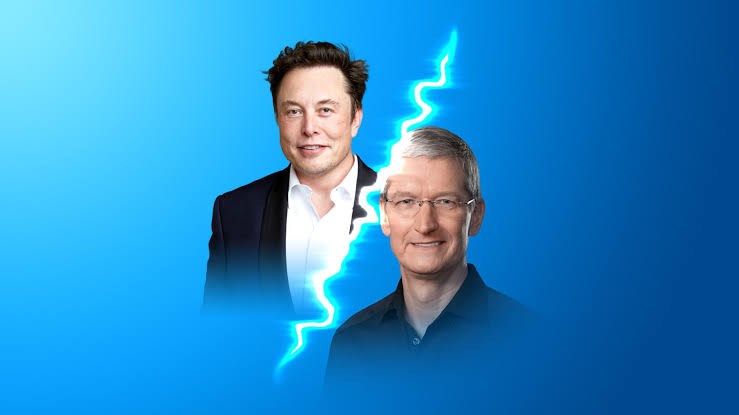 Elon Musk, Tim Cook ile dalga geçti