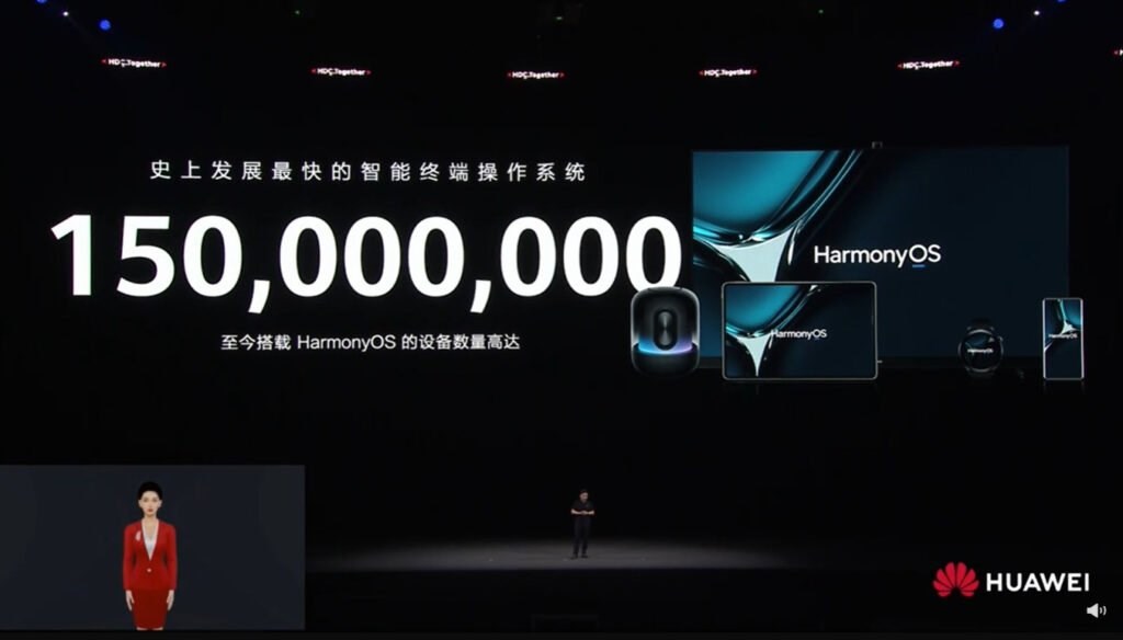 HarmonyOS, 150 milyondan fazla cihaza yüklendi