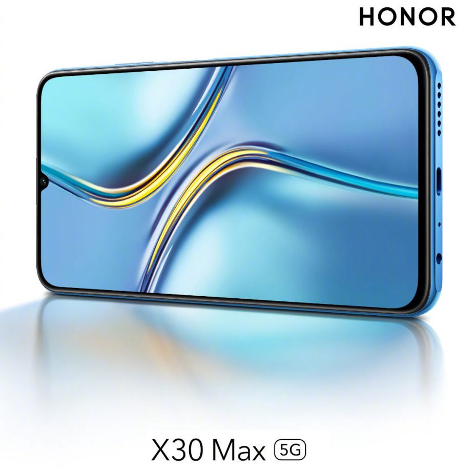 Dev ekranlı Honor X30 Max'ten ilk resmi görüntü geldi