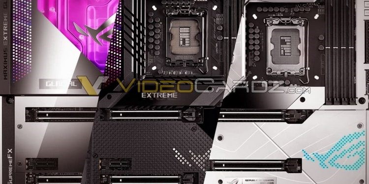 Z690 ROG Strix anakartlar görüntülendi