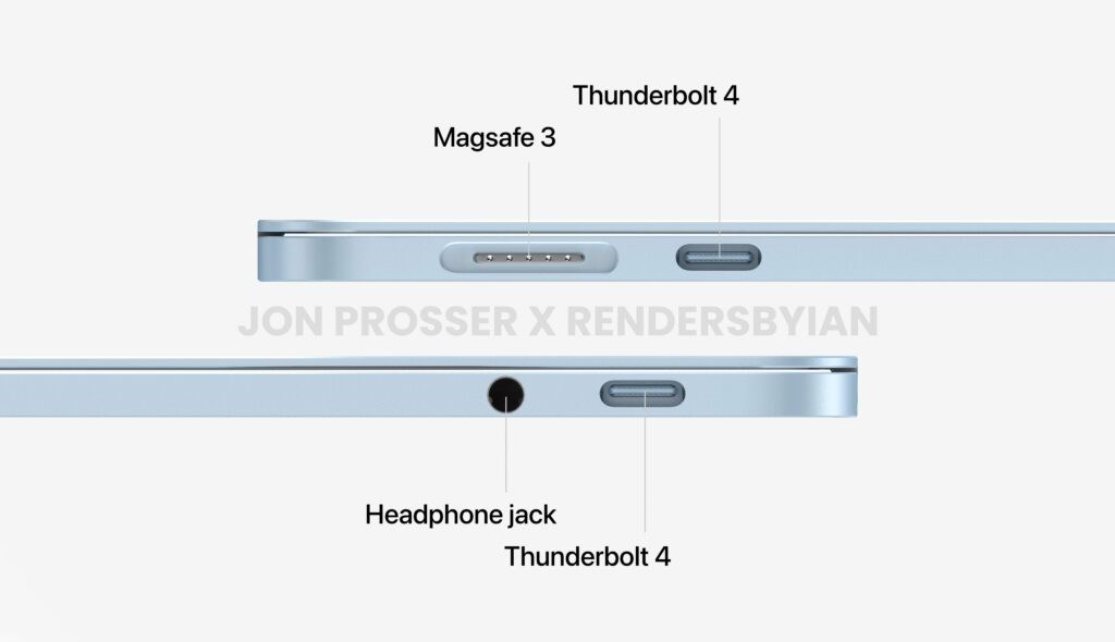 Yeni MacBook Air'ın render görüntüleri yayınlandı