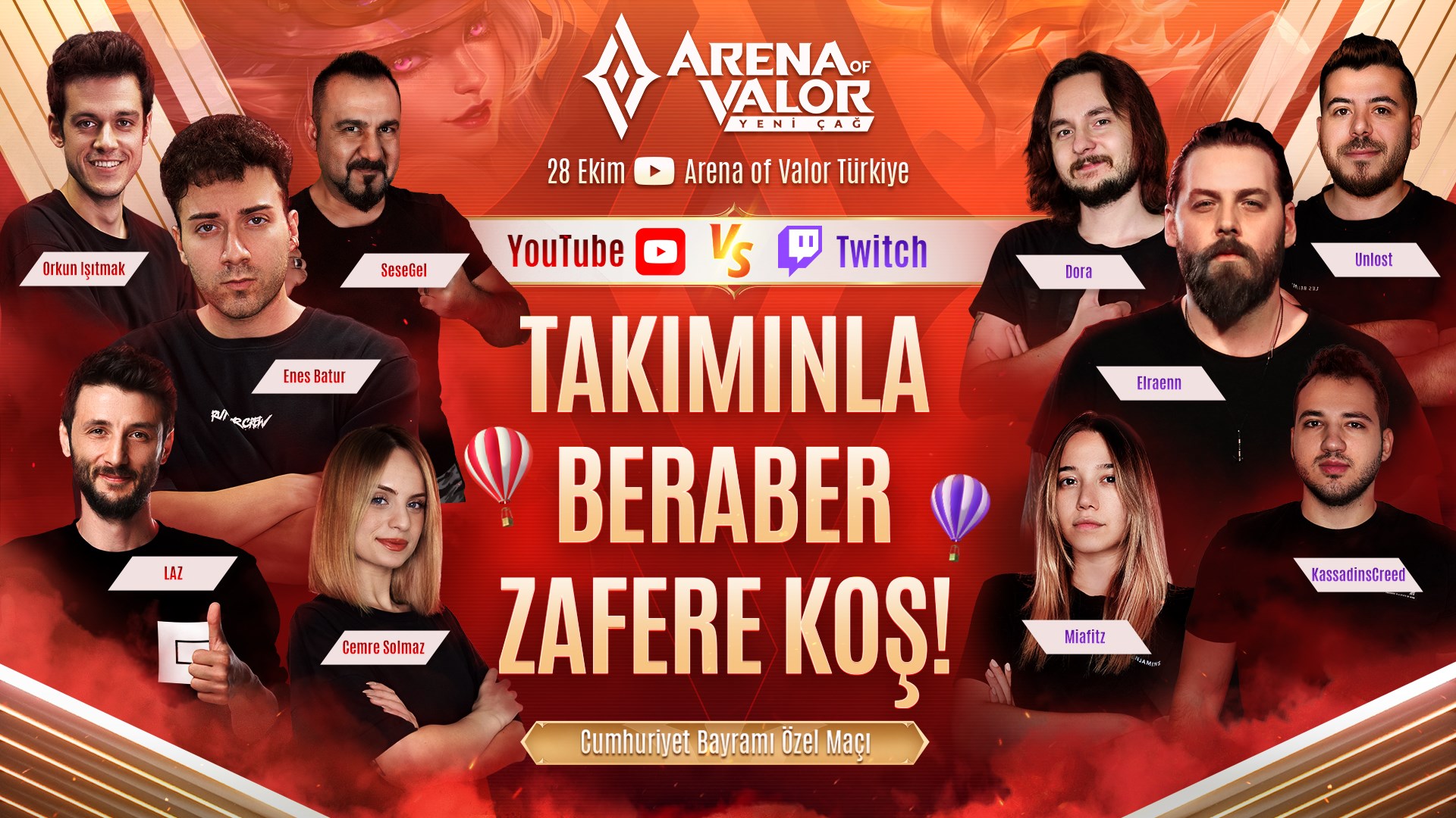 Arena of Valor etkinliklerle Cumhuriyet Bayramı'nı kutluyor