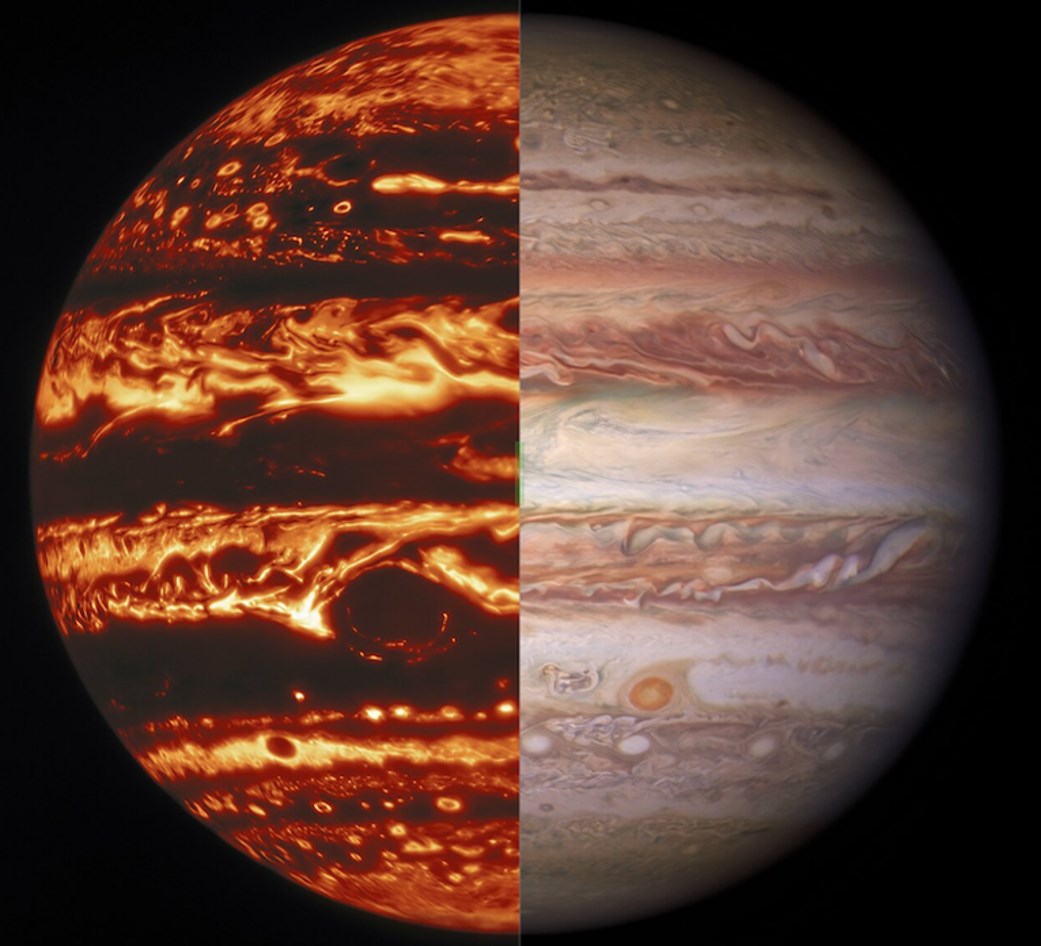 NASA, Jüpiter atmosferinin ilk 3D görüntüsünü elde etti
