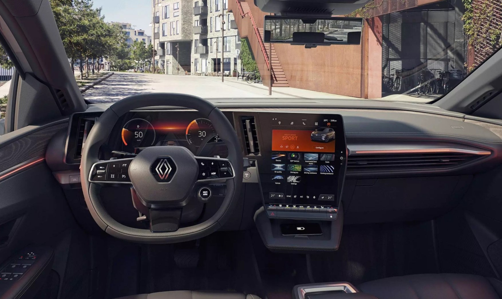 LG, yeni araç içi bilgi eğence sistemini Megane ile sunacak