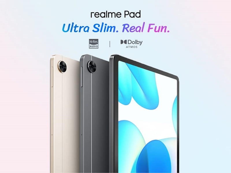 Realme Pad, Avrupa pazarına Qualcomm işlemciyle geliyor